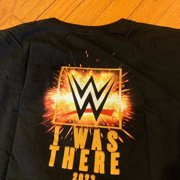 2023 WWE “I was there” Wrestling Black Graphic T-Shirt - Picture 5 of 7